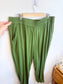 11 HONORE Pull On Trousers in Green (Size 2XL)