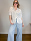 Madewell "The Harlow Wide-Leg Jean in Light Wash" (Size 32)