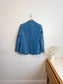 Tibi Designer Velvet Blazer in Blue (Size M)