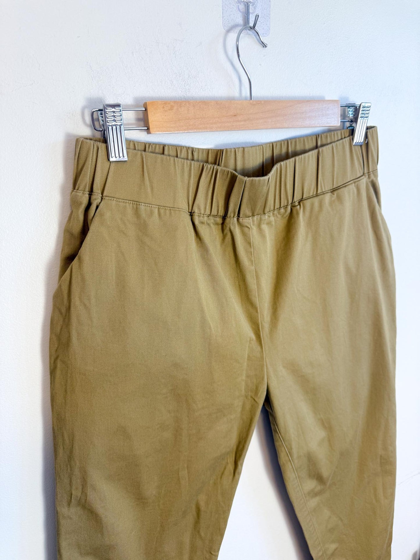 Ursa Minor Slow Fashion Cropped Khaki Pants (Size M)