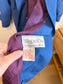 Vintage Sears Trench Coat in Blue (Size L)