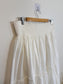 Jones New York White Eyelet Midi Skirt (Size XL)