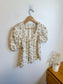 Facile the Label "Sienna Linen Blouse in Almond Flower" NWT (Size S)