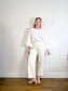 Gap "Low Stride Jeans in White" (Size 32)