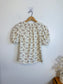 Facile the Label "Sienna Linen Blouse in Almond Flower" NWT (Size S)