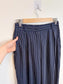 Babaton Pinstriped "Modesto Trousers in Navy/White" (Size 6)