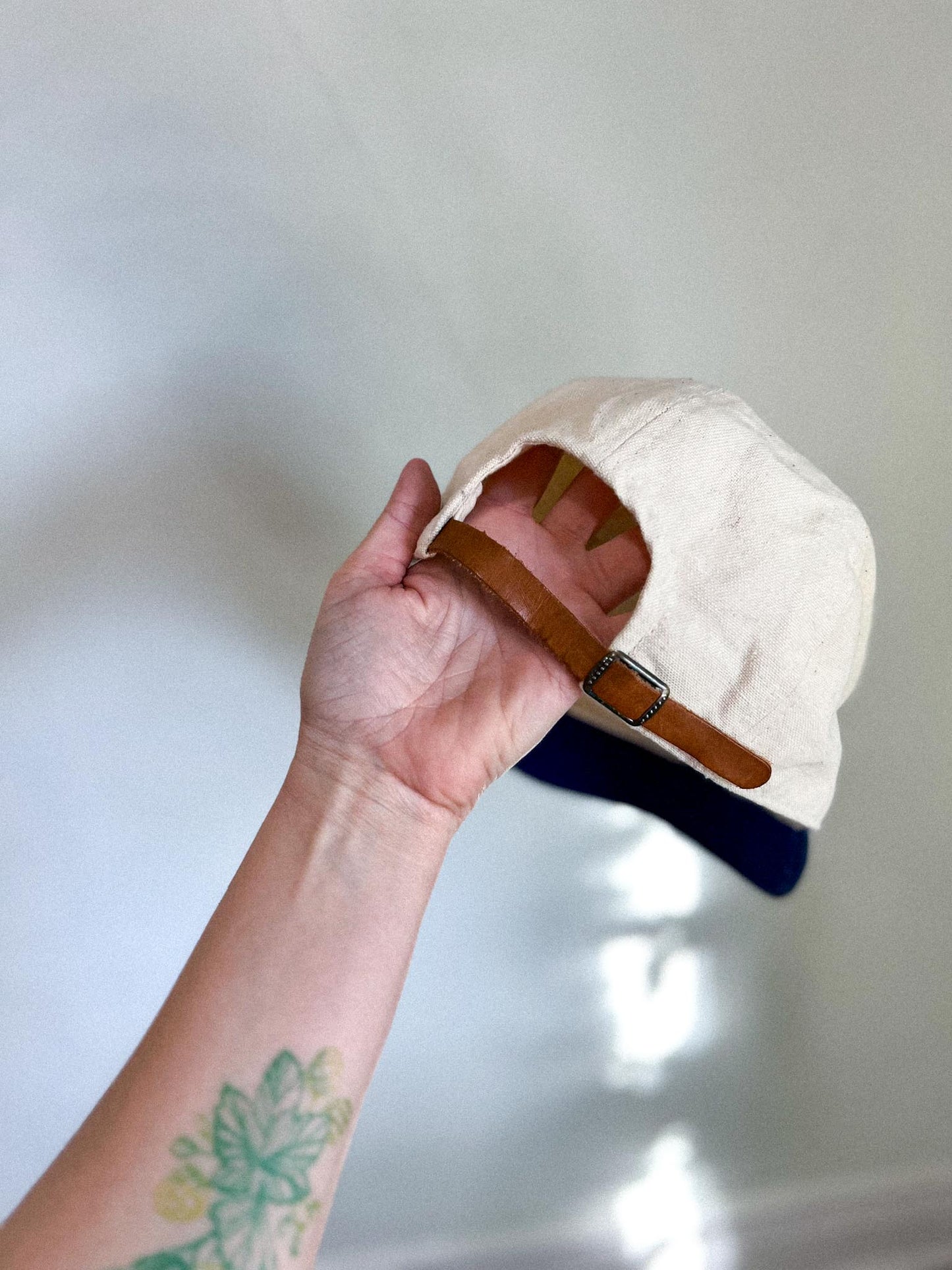 Vintage "G" Suede Baseball Cap