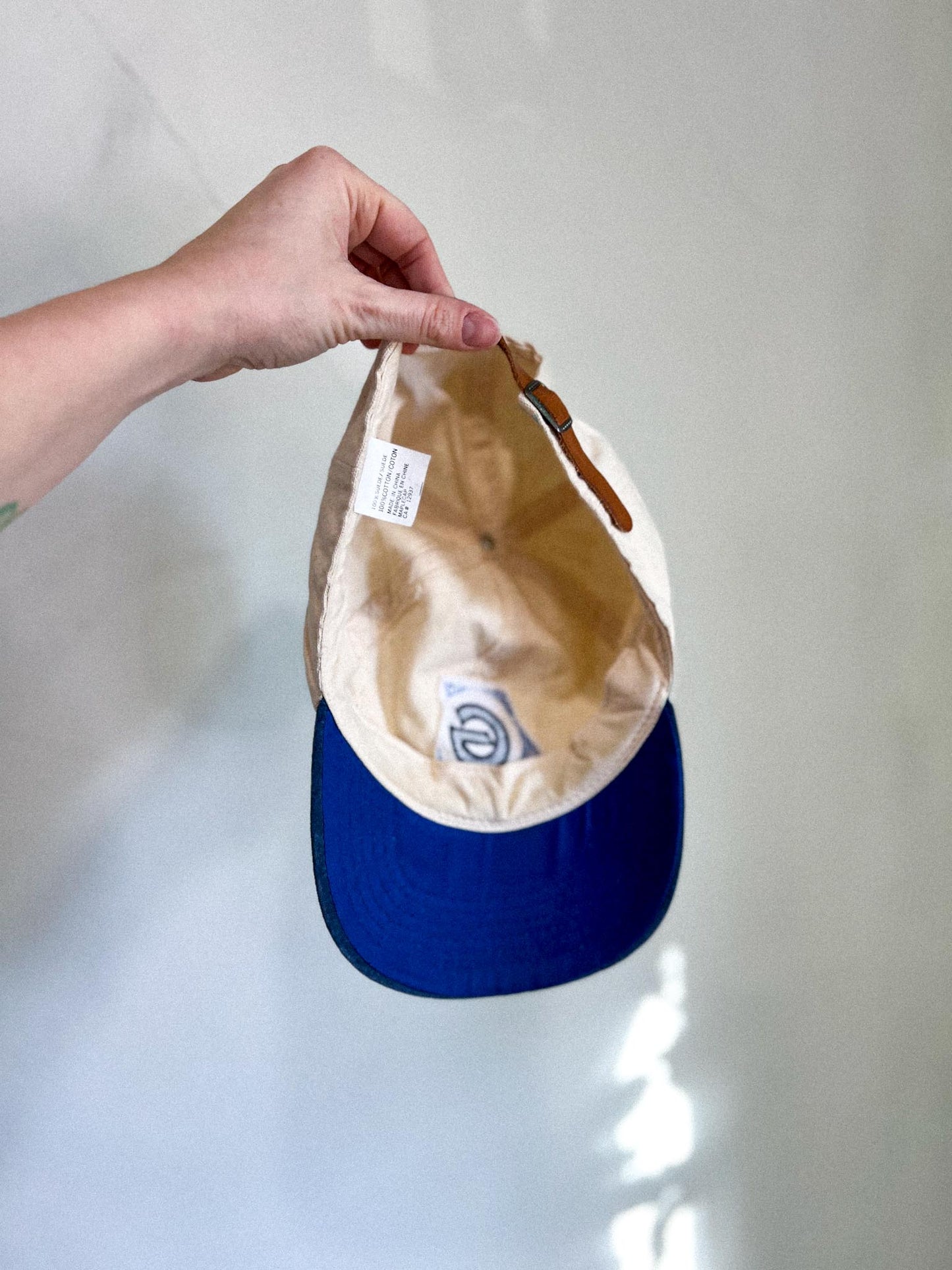 Vintage "G" Suede Baseball Cap