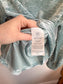 Marigold Slow Fashion Velvet Mockneck Top in Teal (Size XS/S)