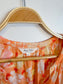 Part Two Popsy Blouse in Orange Floral (Size S)