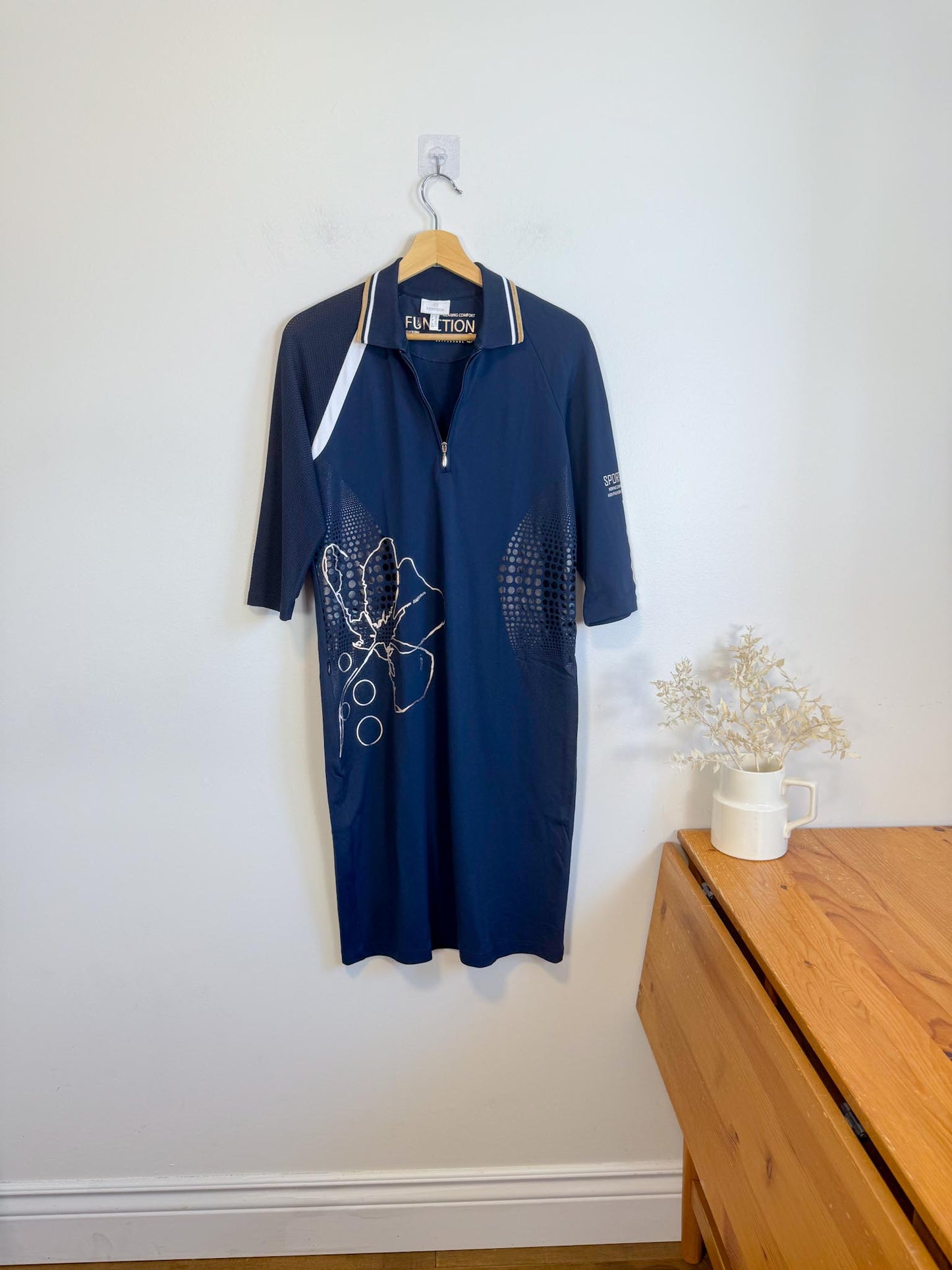 Sportalm Olena Deep Water 36 Dress (Size S/M)