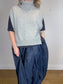 WITCHERY Turtleneck Sweater Vest in Grey (Size L)