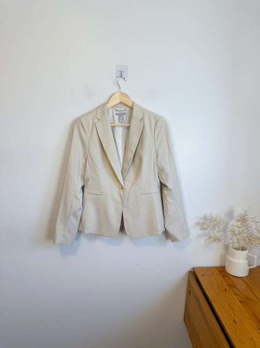 H&M Neutral Blazer (Size S)