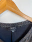 Dotty Made in Canada Metallic Sequin T-Shirt (Size M)