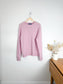 Vineyard Vines Wool & Cashmere Cable Knit Sweater in Pink (Size L/XL)