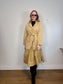 Vintage Emporio Collection by E.A. Faux Suede Wrap Jacket in Beige (Size M)