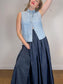 Vintage Gap Denim Sleeveless Top (Size M)