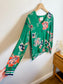 Part Two "Pax Blouse in Green Floral" (Size M/L)