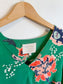 Part Two "Pax Blouse in Green Floral" (Size M/L)