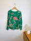 Part Two "Pax Blouse in Green Floral" (Size M/L)