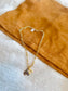 Stephanie Marie Jewelry "Gold Chain Necklace with Horse & Horseshoe Pendant"