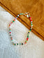 Stephanie Marie Jewelry "Colourful Beaded Paperclip Necklace"