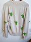 The Muse and I Cardigan with Embroidered Cacti (Size M)