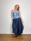Full Maxi Skirt in Navy (Size L)