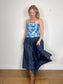 Full Maxi Skirt in Navy (Size L)