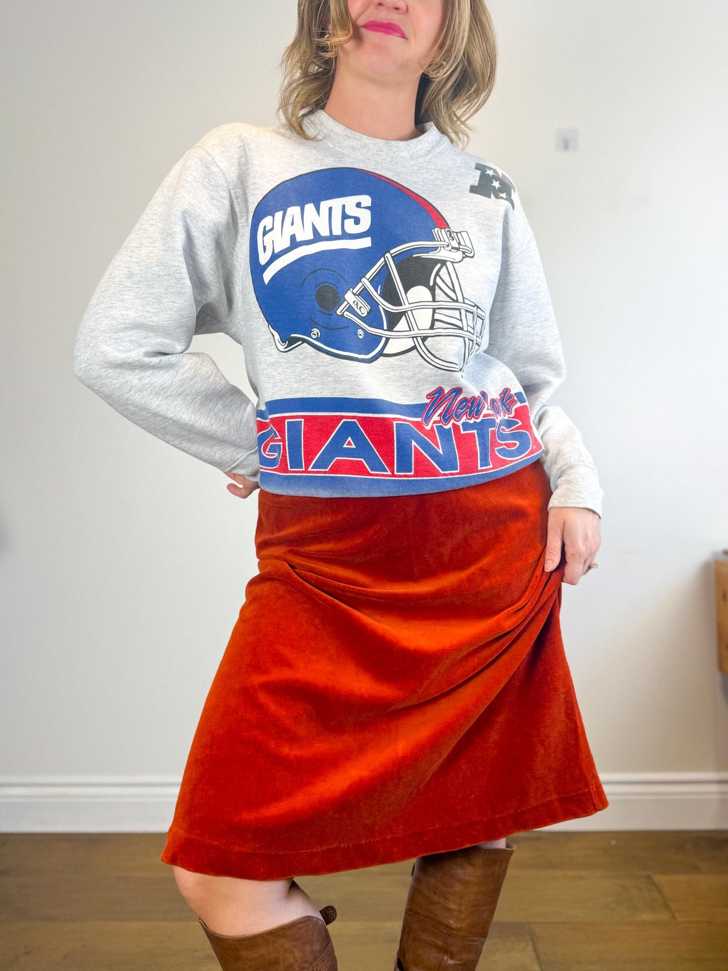 Vintage 90s New York Giants Crewneck (Size L)