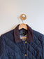 J.Crew Quilted Navy Chore Coat with Corduroy Collar (Size XS)