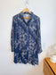 InWear "Esilya Dress in Navy Print" (Size M)