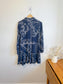 InWear "Esilya Dress in Navy Print" (Size M)