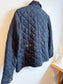 J.Crew Quilted Navy Chore Coat with Corduroy Collar (Size XS)