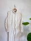 Rag & Bone "Morris Jumpsuit" in Off White (Size L)