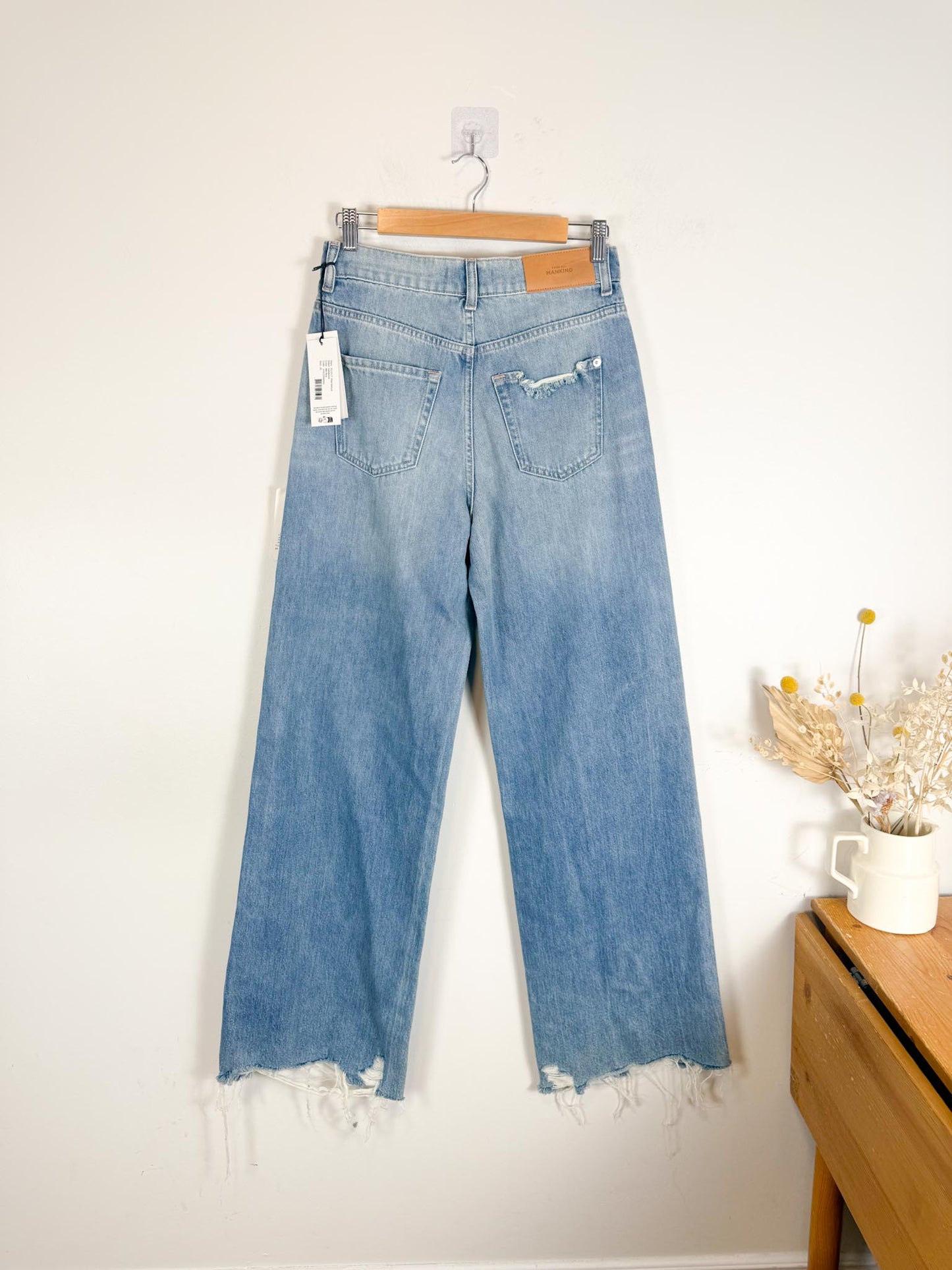 7 For All Mankind "Scout Wanderlust Jeans In Blue" NWT (Size 25)