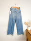 7 For All Mankind "Scout Wanderlust Jeans In Blue" NWT (Size 25)