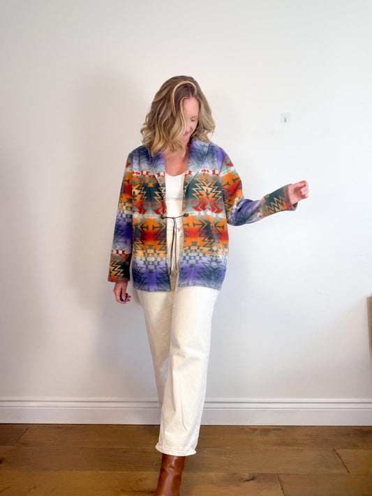 Vintage Fleece Jacket  SOLD AS IS (Size L)