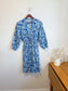 Part Two "SabrinnaPW Floral Dress in Blue/White" (Size M)