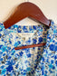 Part Two "SabrinnaPW Floral Dress in Blue/White" (Size M)
