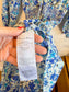 Part Two "SabrinnaPW Floral Dress in Blue/White" (Size M)