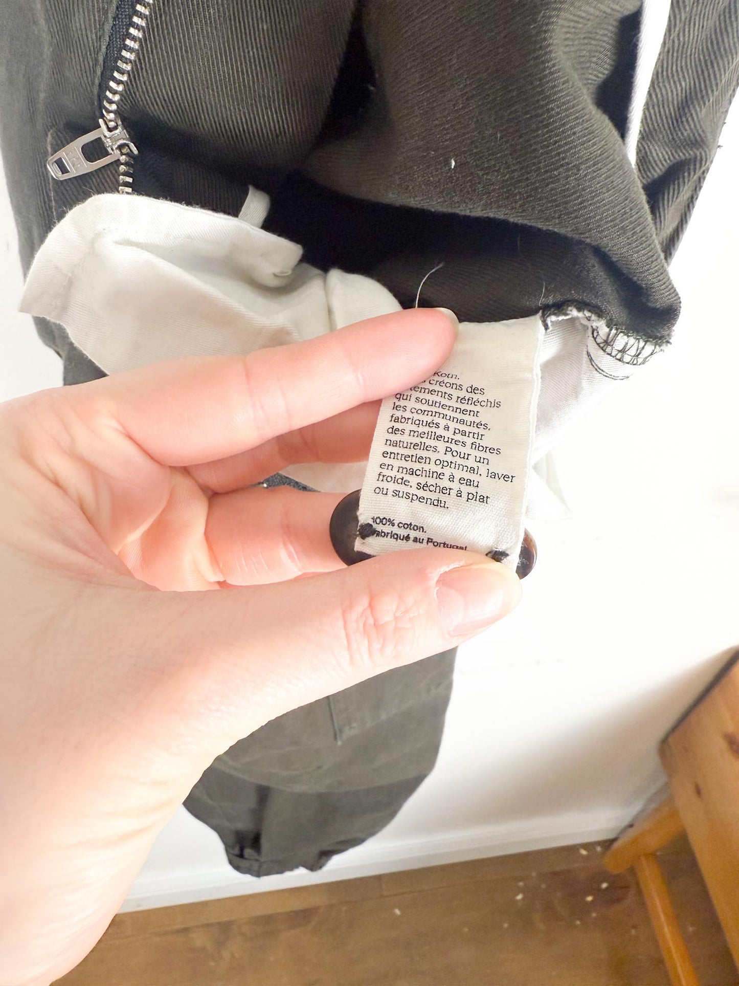 KOTN Slow Fashion Green Khaki Trousers (Size 27)