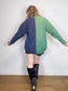 Vintage 90s Tommy Hilfiger Colour Block Button Down (Size L)