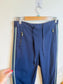 Part Two Striped Jogger Pants in Navy/Green (Size 36)