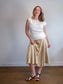 REISS Satin Top in White NWT (Size 8)