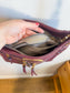 Poppy & Peonies "the Everday Crossbody Purse in Berry"