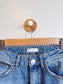 SANDRO Paris Wide Leg Denim Jeans (Size 25)