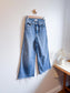 SANDRO Paris Wide Leg Denim Jeans (Size 25)