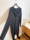 Smash & Tess Black Romper with Hood (Size M)