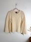 Banana Republic Wool Wide Sleeve Sweater in Cream (Size L)